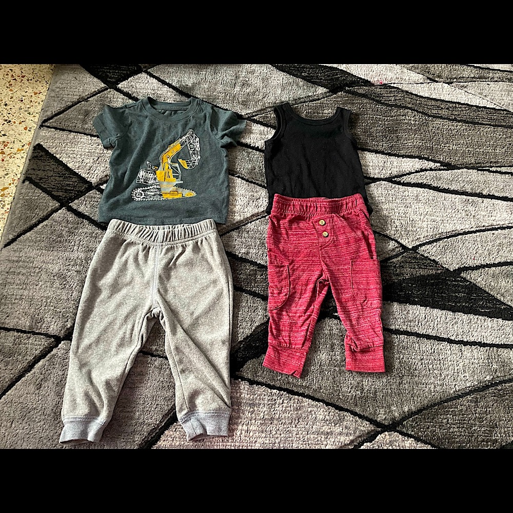 Two tops and two bottoms